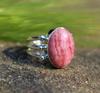 Rhodochrosite Ring, Gemstone Ring, Designer Ring, 925 Sterling Silver, Handmade Jewelry, Women Ring, Statement Ring, Birthday Gift, Silver Ring