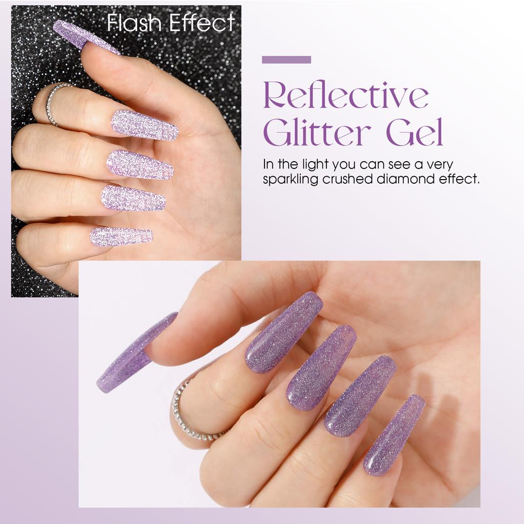 ROSALIND Гель-лак для ногтей, набор Soak Off UV LED, полуперманентный 38 шт., набор гель-лаков для ногтей, лак для дизайна ногтей, гибридный гель-лак