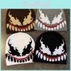 Knit Venom Fashion Cap Casual Streetwear And Warmth Hat With No Design Brim