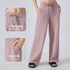 Autumn and Winter Versatile Straight Fitness Sweatpants Commuter Drape Loose Casual Yoga Trousers Women