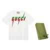 GUCCI Men's Cotton Blade T-shirt White 565806-XJAZY-9037
