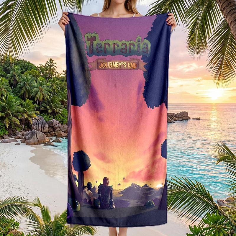 Large Beach Towel Quick Dry Absorbent Towel For Beach IndoorTerraria