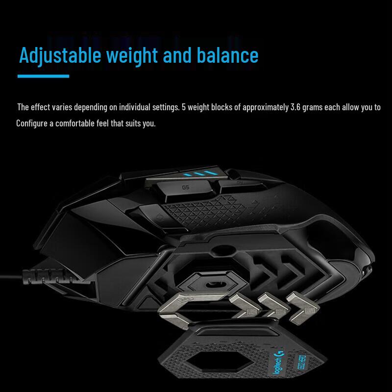 Logitech G502 HERO RGB Wired Gaming Mouse
