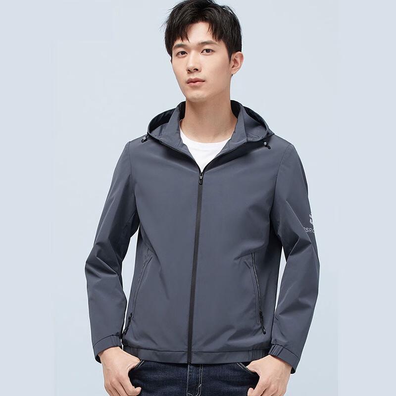 YILITON Men's Detachable Hood Casual Jacket (YTMZL21207)