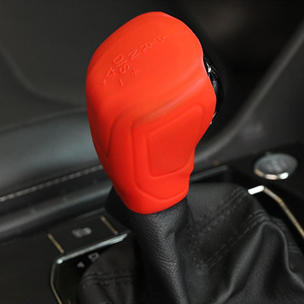Car Gear Shift Knob Cover for Volkswagen VW T-cross Tcross Polo VW Passat 2020+ New Sagitar Silicone Gear Cover Accessories