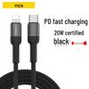 PISEN 20W PD Fast Charging Cable for iPhone X/11 with Two-Way Charging Capability