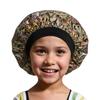 Children's Satin Sleep Cap - Soft Elastic Silk-like Hair Care Hat