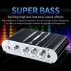 ST-838 2.0 Channel Amplifier with 2.1 Subwoofer Amplifier, Powerful Bass and High-Quality Sound System for Home Audio