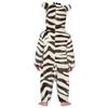Toddler Animal Jumpsuit Cute Cartoon Hooded 3D Tail Zip Up Long Sleeve Home Casual