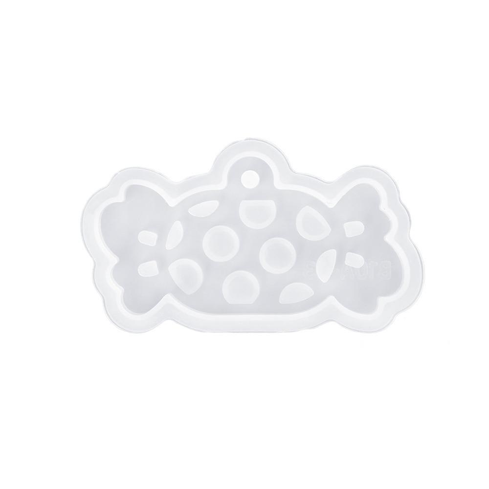 With Hole Christmas Resin Mold 12 Styles Elk Shape Silicone Molds Snowflake Bell Shape DIY Jewelry Making Christmas Craft