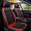 Wood Bead Ventilated Car Seat Cushion with Lumbar Support - Universal Four Seasons Cool Pad