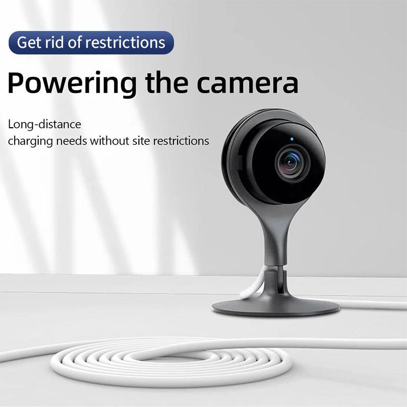 Сверхдлинный кабель для зарядки Type-C подходит для мониторинга принтера видеорегистратора. Удлиненный USB-кабель питания 3 м 5 м 10 м