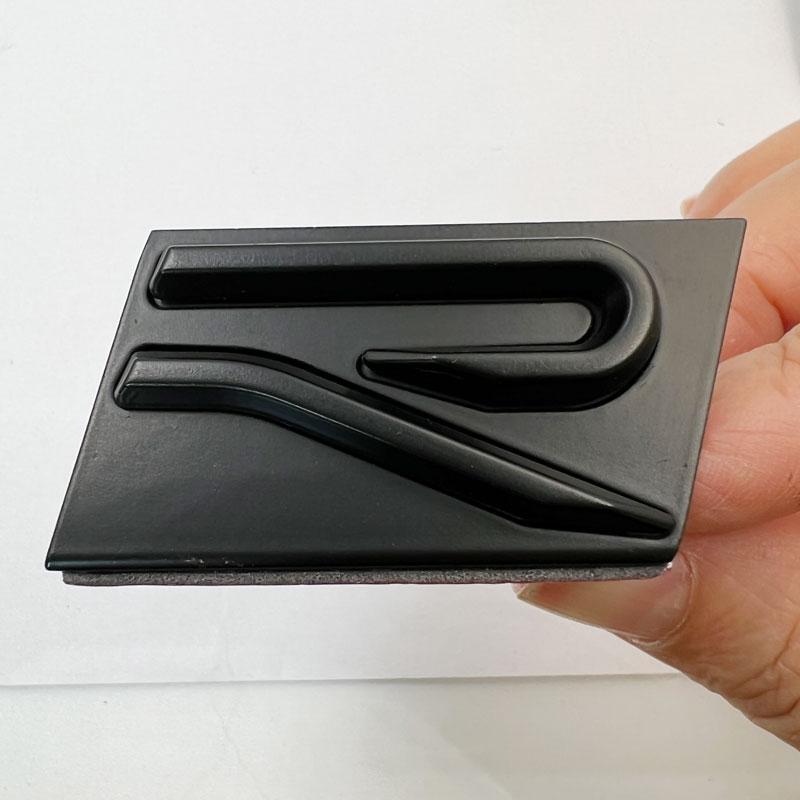 3D Металлическая эмблема R-логотип Значок на переднюю решетку Наклейка на задний багажник Аксессуары Для GTI Rline Polo Golf MK8 Touareg Passat Magotan CC