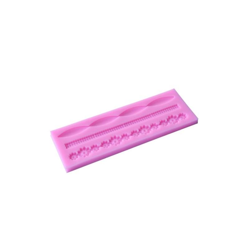 Elegant Dentelle Silicone Cake Mould For Beautiful Sugar Paste And Fondant Art