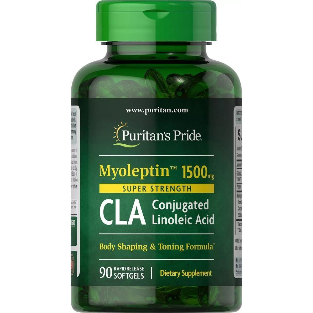 Puritans Pride Myo-Leptin CLA 1500мг Суперсила Мягкие капсулы Myo-Leptin CLA 1 шт 90 Таблеток Состав: может быть | 1 шт. 90 таблеток