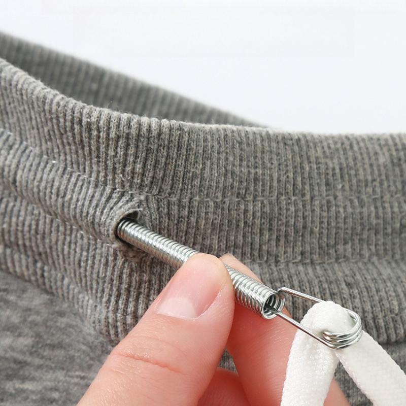 3/5/10Pcs Rope Threading Tools Bendable Spring Drawstring Threader Clip Drawstring Thread Multifunctional Diy Sewing Accessories