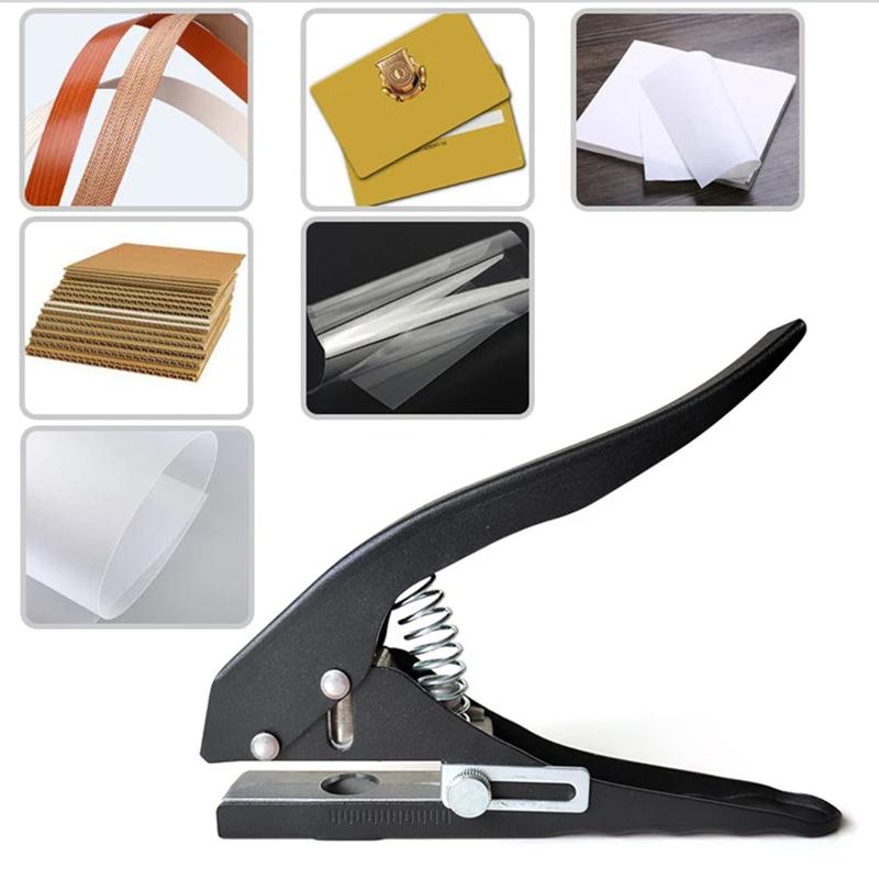 10Mm Circle Hole Punch Paper Punch Hand-Held Round Single Hole Punch For ID Cards PVC Cards Badge Photos Durable