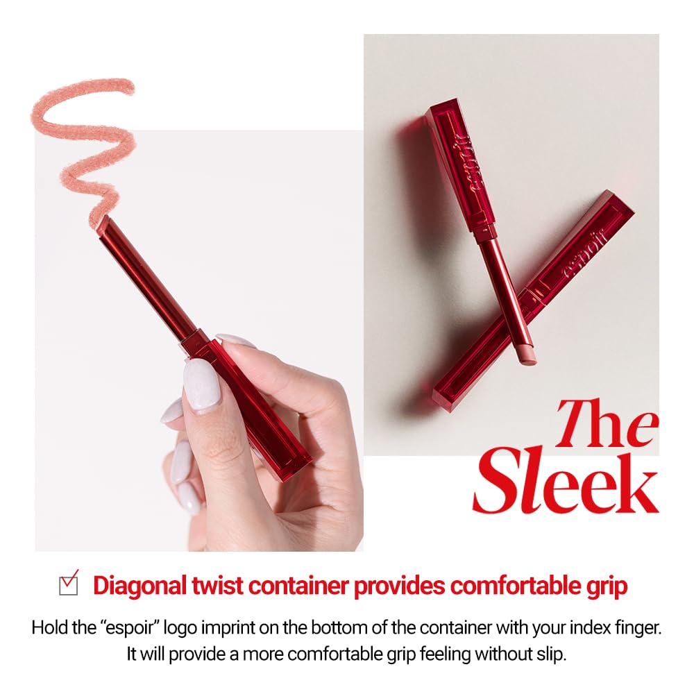 Espoir The Sleek Lipstick Cream Matte — легкая матовая помада нюдового оттенка (7 вариантов)