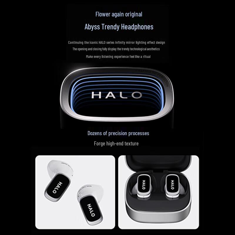Edifier Halo Buds Semi-in-ear Bluetooth Earbuds with RGB Lighting