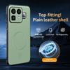 Чехол для Realme GT Neo 8 Тонкая текстурированная кожаная крышка для телефона для Realme GT Neo 8 Магнитная беспроводная зарядка Задняя крышка-бампер из ПК+ТПУ