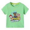 Paw Patrol Kids Clothing Tees Summer Printed Cartoon Fashion Short Sleeve Boys T-shirt Popular Design Children's Tshirt Crewneck