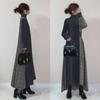 2024 Autumn/Winter High-Age Plaid Splicing Swing Dress