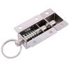 Inch Long Spring Home Improvement Slide Lock with Button Door Bolts Barrel Bolt Lock Door Hardware