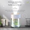 Portable USB Fog Humidifier & Silent Air Purifier for Office, Car & Bedroom