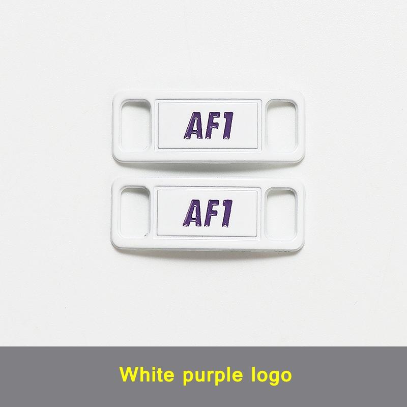 НОВЫЙ 1 пара Металлические пряжки для шнурков AF1 Украшение для обуви Подходит для всей обуви Кроссовки Аксессуары для обуви Пряжка для плоских шнурков