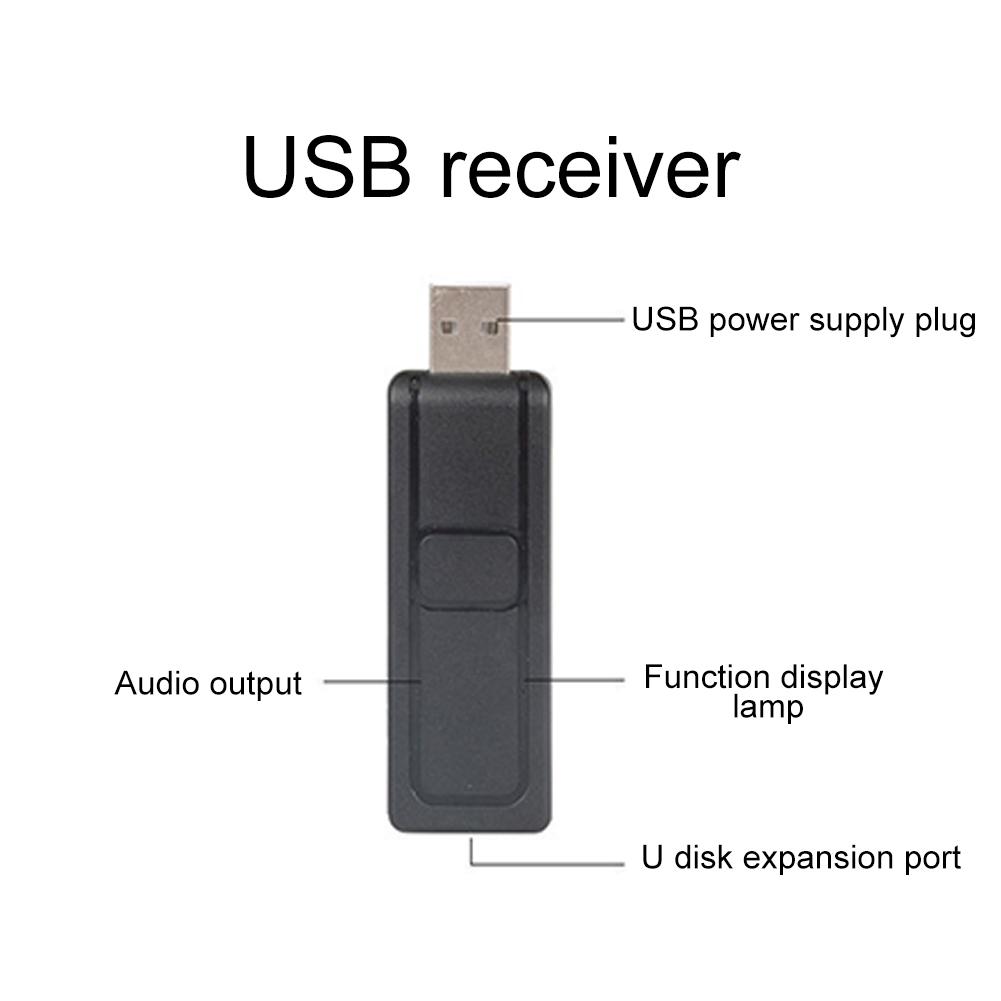 Ручной УВЧ-микрофон 3,5 мм, 6,35 мм, беспроводной микрофон для караоке с USB-приемником