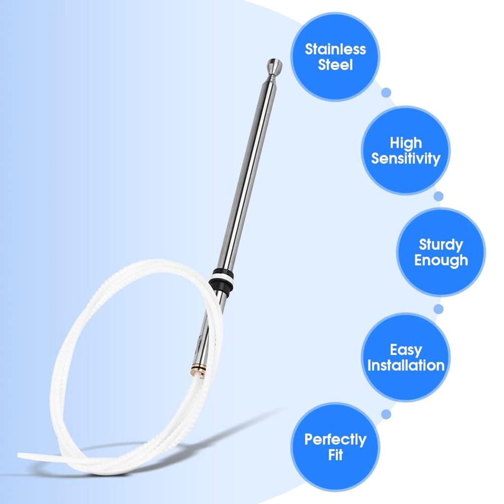 Улучшенная автомобильная радиоантенна, электрическая антенна, мачта антенны, замена 86337AF011, улучшает качество прослушивания, используется для автомобиля