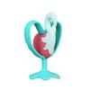 Прорезыватель для зубов Upis Flamingo, соска, мята и вишня, 1 шт., корейские детские товары