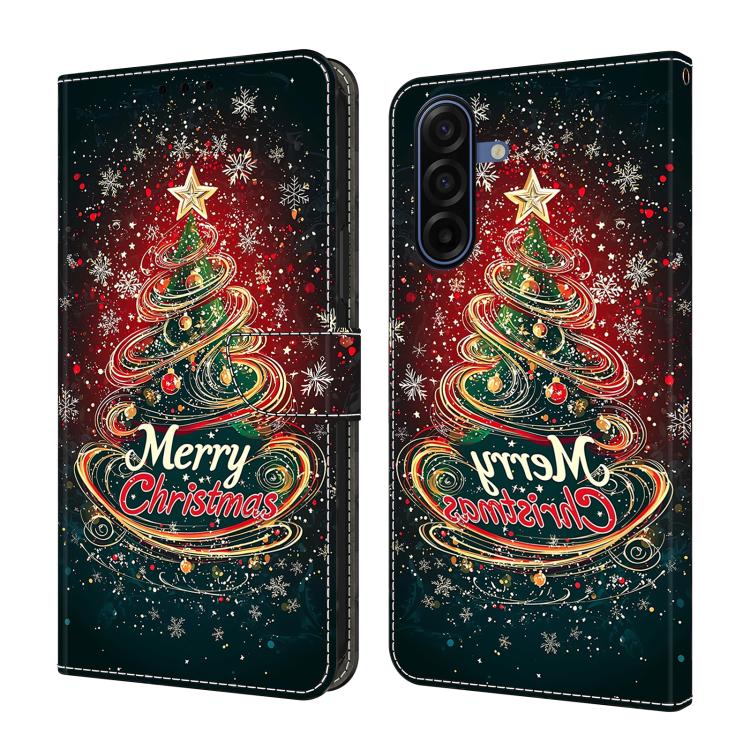 Кошелек-чехол для телефона из веганской кожи с рисунком под кристалл для Samsung Galaxy A37 5G, PU+TPU, слот для карт, подставка, защита от царапин и выцветания