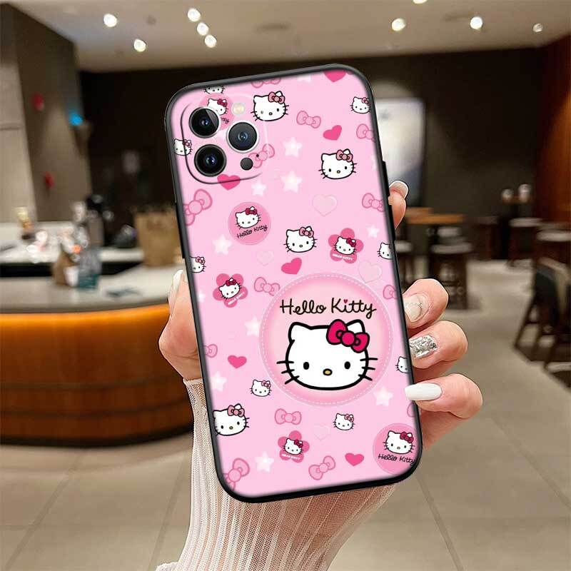 Новый чехол Hello Kitty для Samsung Note 20 10 S25 Plus Ultra Lite FE M20 M21 M30 M31 M51 A11 A26 A51 A52 A53 A56 A70 A71 A72 A73