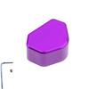 Aluminum Alloy Motorcycle Turn Signal Switch Buttons Anti Scratch Multi Colors For Motorbike Modification