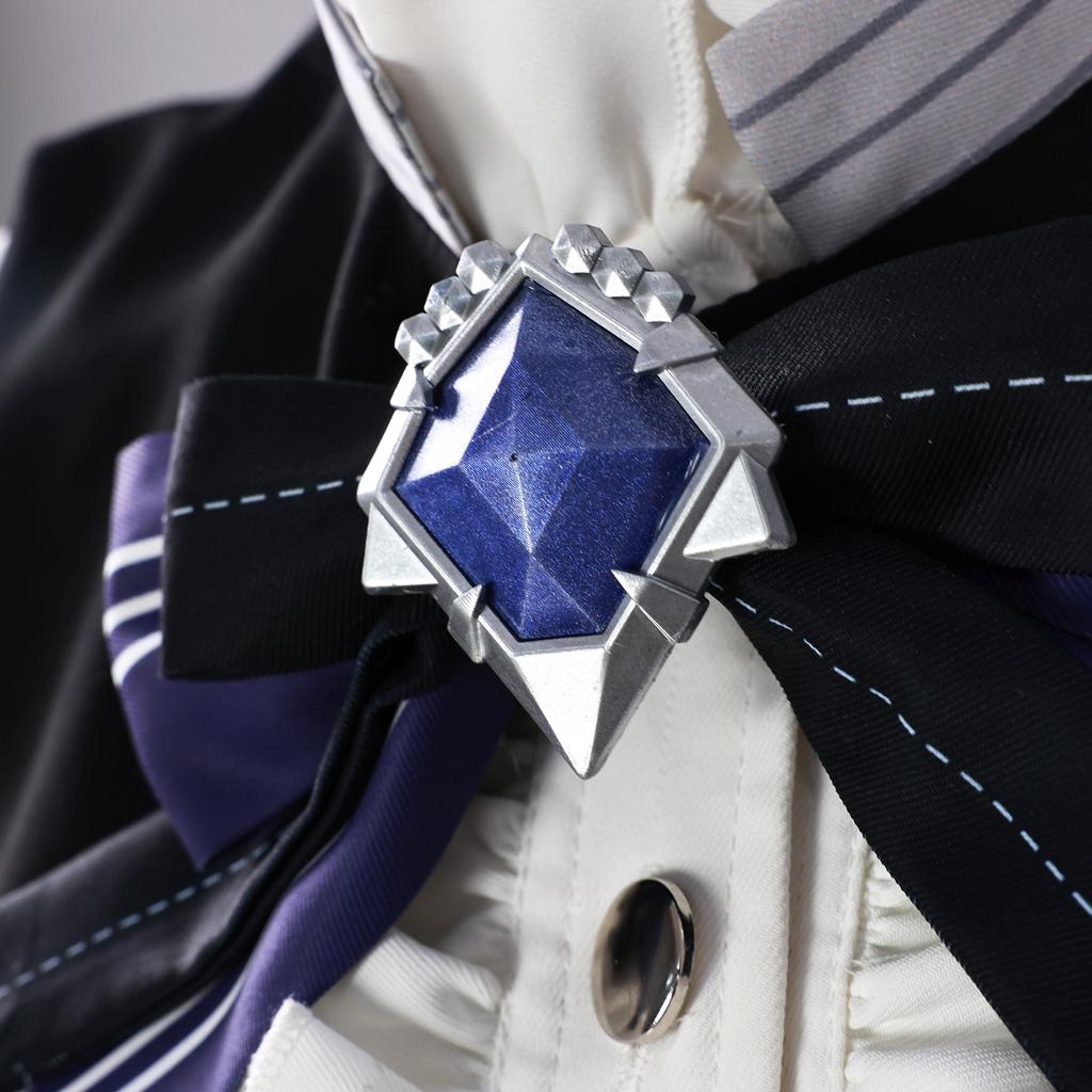 Zenless Zone Zero Вивиан Косплей Костюм Платье Униформа Головной убор Металлический реквизит Пересмешник Вечеринка на Хэллоуин Женский Карнавал