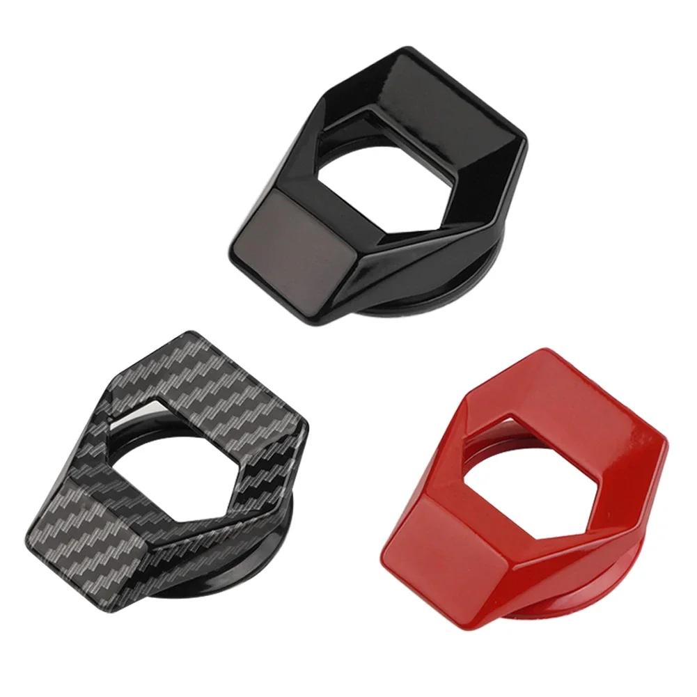 Крышка кнопки запуска и остановки двигателя автомобиля, вращающаяся защитная крышка, кольцо запуска мотоцикла, декоративная наклейка