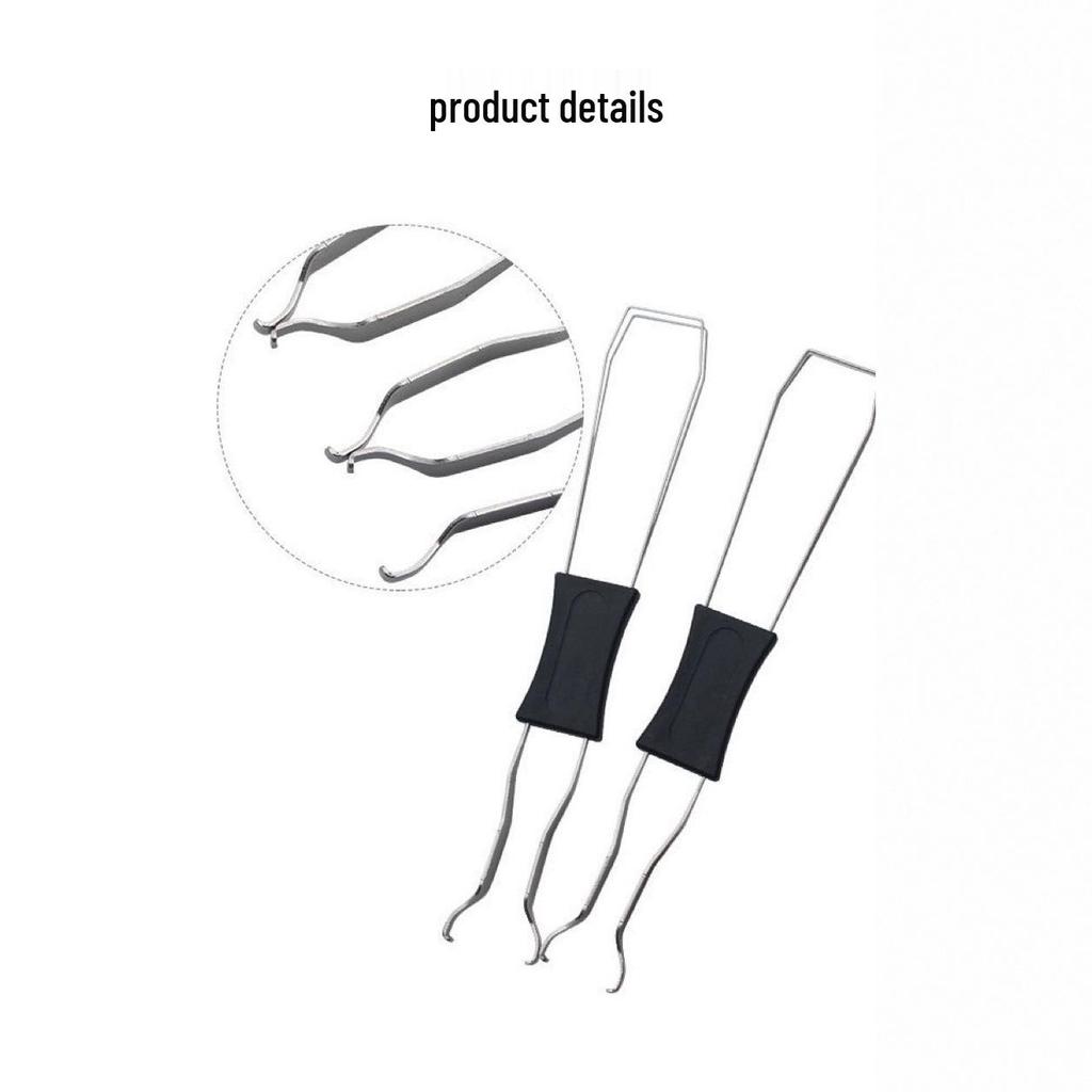 Набор для чистки и ремонта механической клавиатуры 2-в-1: Съемник колпачков клавиш/переключателей