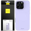 Sc Silicone Case Iphone 16 Pro Light Purple