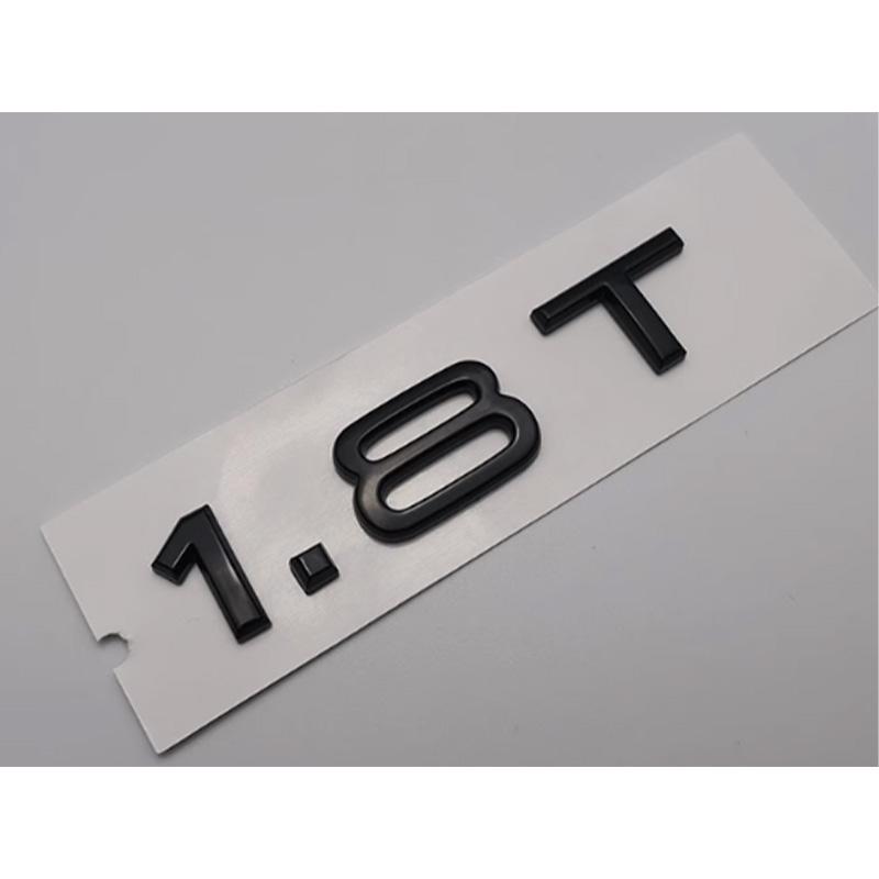 2026 3D ABS Letters Car Styling Rear Trunk Badge 1.8T 2.0T 3.0T Emblem Logo For AQ3 A3 A4 A5 A6 A7 A8 Q2 Q3 Q5 Q7 Q8 Car Accessories