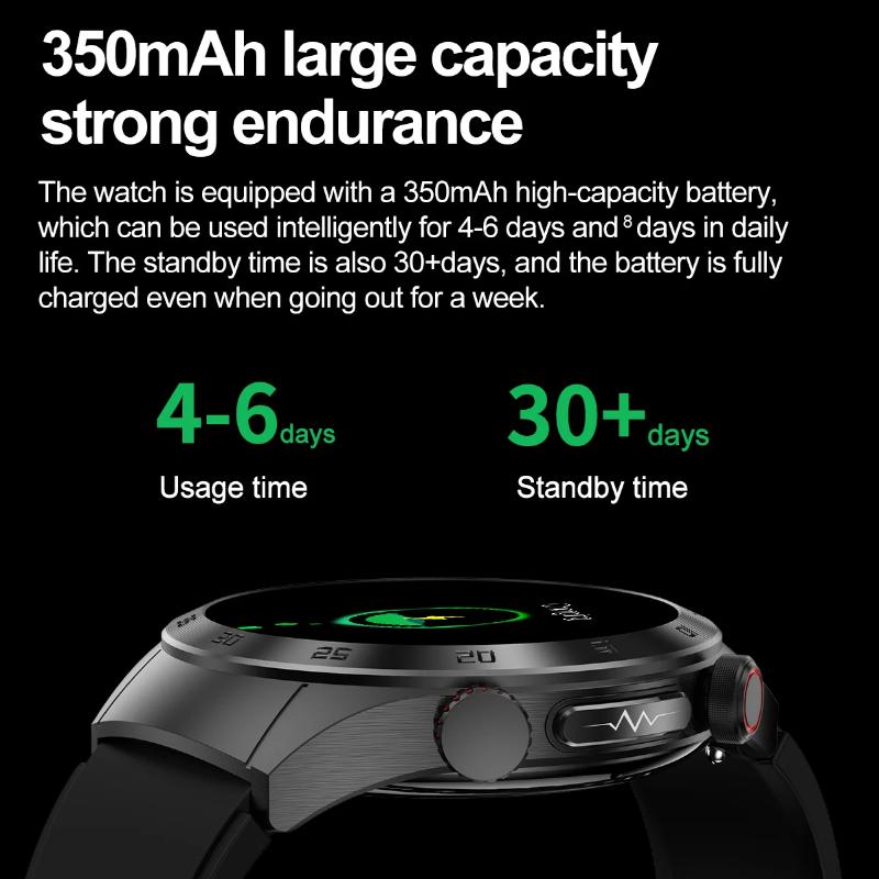 2025 Новые умные часы с сапфировым стеклом для неинвазивного мониторинга здоровья, лазерной терапии, контроля жиров в крови, мочевой кислоты, ЭКГ, для Xiaomi