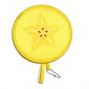 Round Shape Handheld Folding Fan Polyester Cooling Fans Lightweight Foldable Hand Fans  Summer