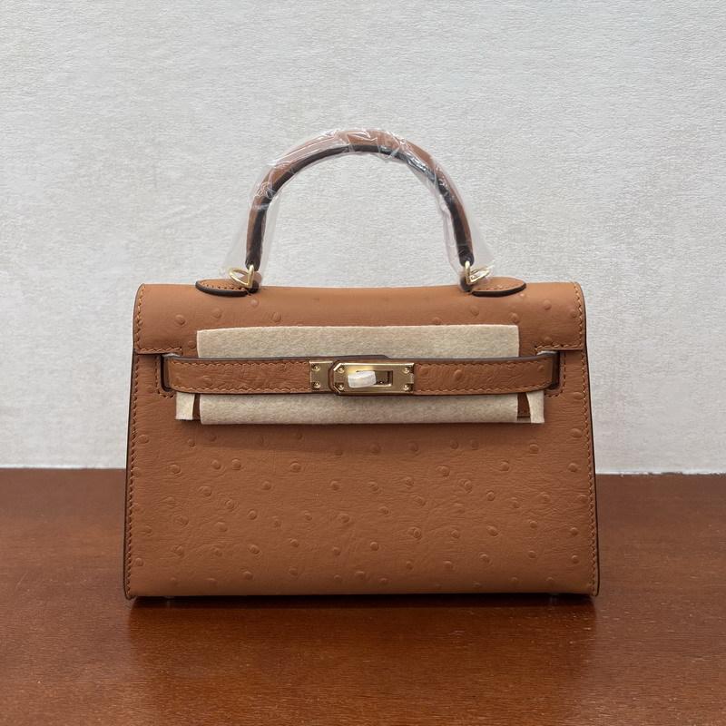 2026 Новая женская кожаная сумка первый слой рисунок страуса коровья кожа первое и второе поколение портативная на одно плечо через плечо женская сумка