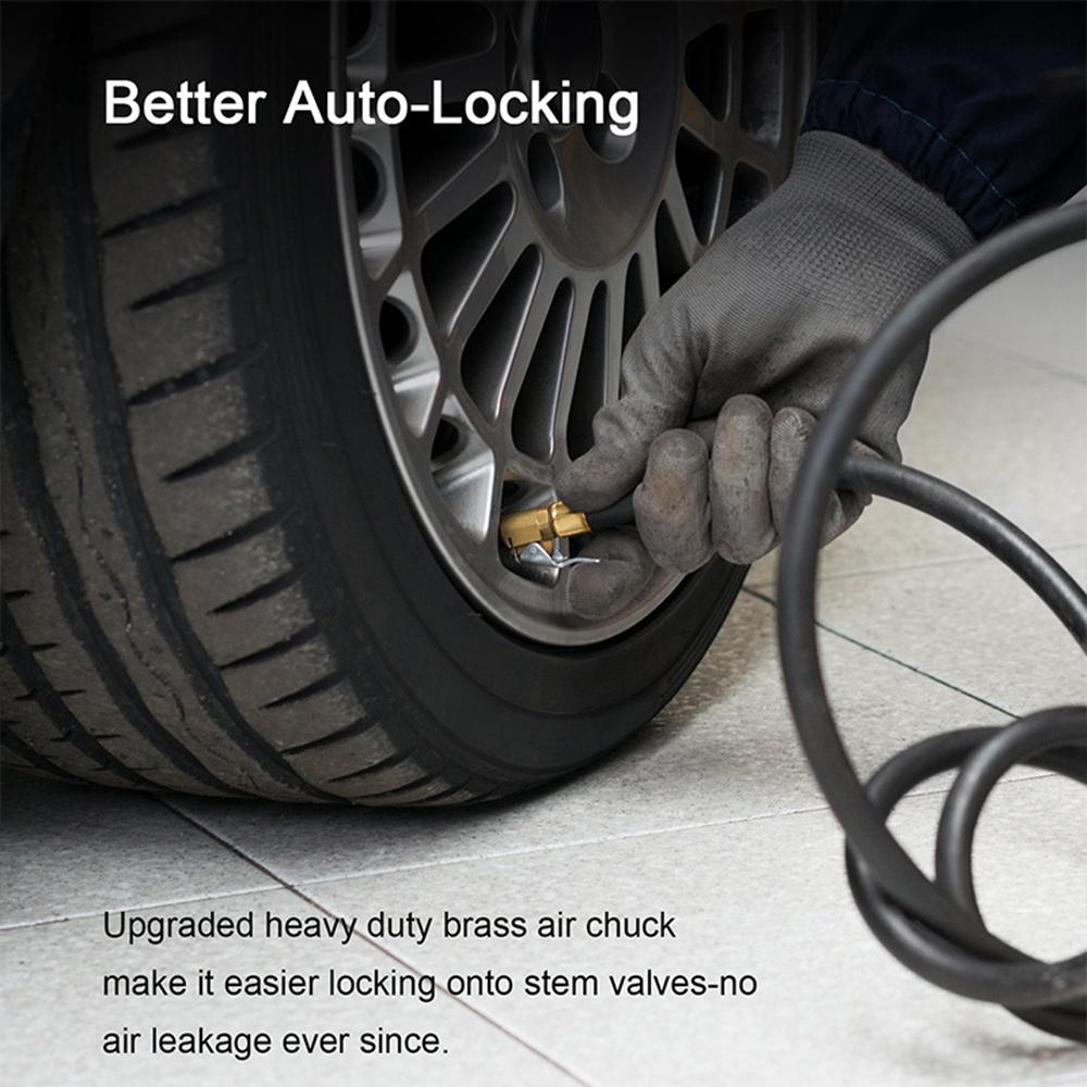 Inflatable Tyre Inflator Valve Car Inflatable Quick Clip Copper Quick Clip Tire Chuck Tail Plug
