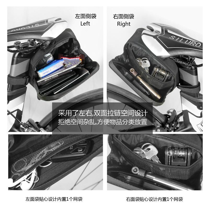 Сумка на заднюю часть горного велосипеда Сумка на заднюю часть шоссейного велосипеда Сумка на заднюю часть автомобиля Аксессуары для оборудования для верховой езды