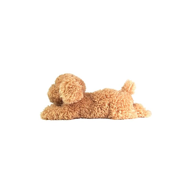 Beige Lap Puppy Toy Poodle Plush Toy, Small, P-3042