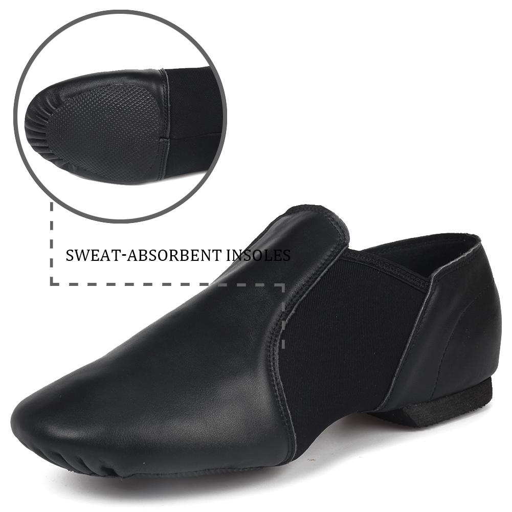 Genuine Leather Jazz Dance Shoes For Women Girls Professional Ballet Shoes