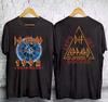 Винтажная футболка Def Leppard 1992 года Концерт Adrenalize 1992 Мировой Тур Размер S5XL Унисекс Футболка