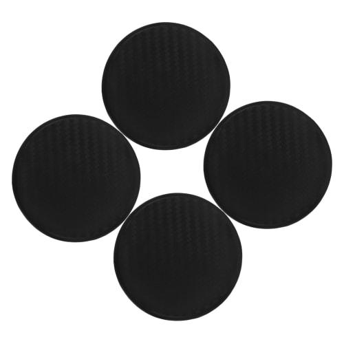 ABOOFAN Wear-Resistant Car Cup Mats, Non-Slip Silicone Coasters for Cars, Convenient for Everyday Use, Universal Cup Holder Compatible, Pack of 4