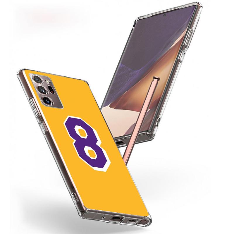 Basketball 23 24 8 Number Phnoe Case for Samsung Galaxy S26 S25 Edge S23 S24 Ultra S22 Plus S21 S20 FE Unique Cover Soft Coque G